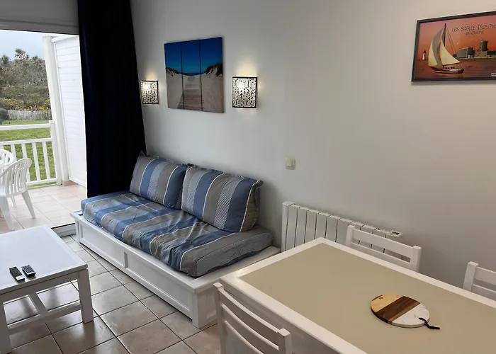 Appartement T2 Cosy, Parking et Résidence front mer Les Sables-dʼOlonne